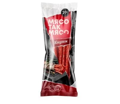 Кнуты МясоТакМясо Классические с/к 1шт 0,07 кг
