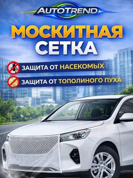 Антимоскитная защитная сетка на радиатор автомобиля