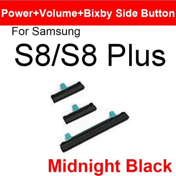 Боковая кнопка регулировки громкости Samsung S8 S8 power, выключатель питания, запчасти для мобильных телефонов