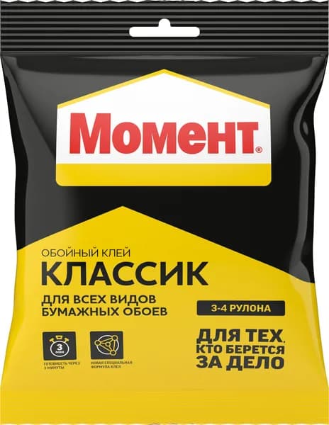 Клей обойный МОМЕНТ Классик 100 г.