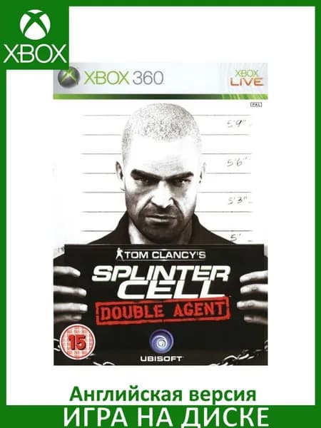 Игра Tom Clancy's Splinter Cell: Double Agent (Двойной агент) Xbox 360, Xbox One Диск Английская версия