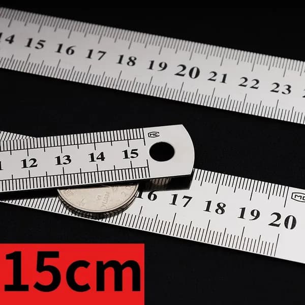 линейка металлическая,линейка,Толщина 0,3 мм