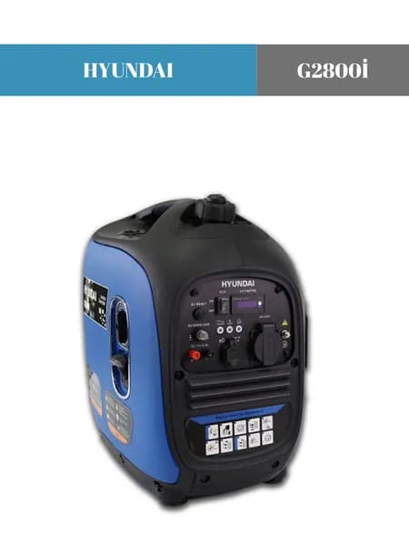 Бензиновый инверторный генератор Hyundai Power Products G2800, 2,8 кВт