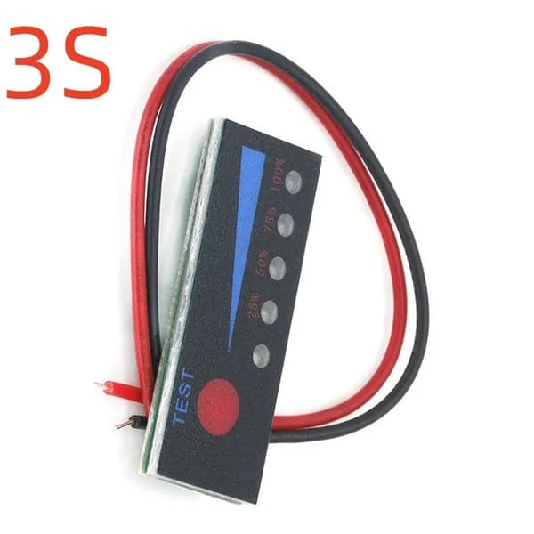1PCS 3,7 В 2 S 3 S 4 S 18650 Индикатор уровня литиевой батареи Тестер ЖК-дисплей Модуль измерителя