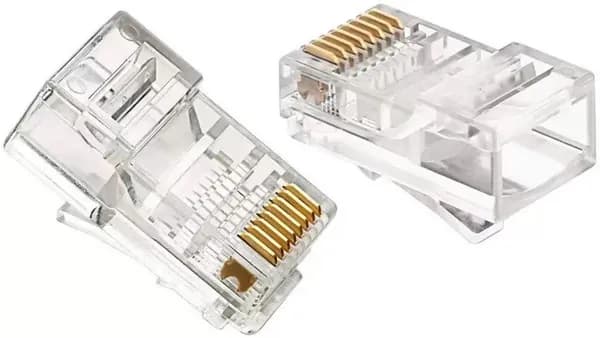 14шт. Коннектор RJ45, категория 5e