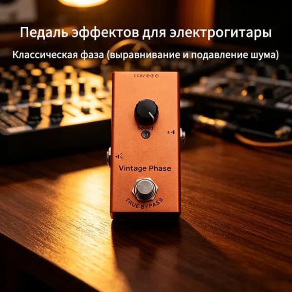 Мини-педаль эффектов для электрогитары