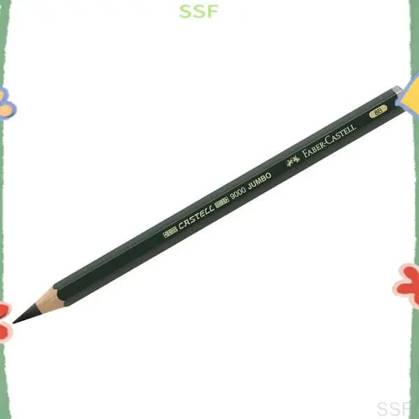 Faber-Castell Карандаш, твердость: 8B (8 Мягкий), толщина: 5.3 мм, 1 шт.