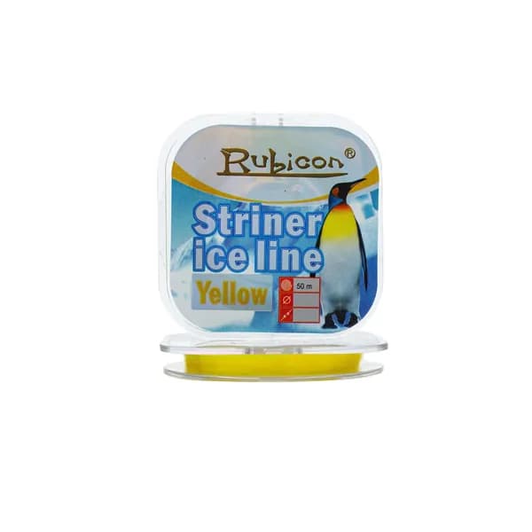Леска зимняя RUBICON Striner Ice Line (yellow) 50 м 0,22 мм