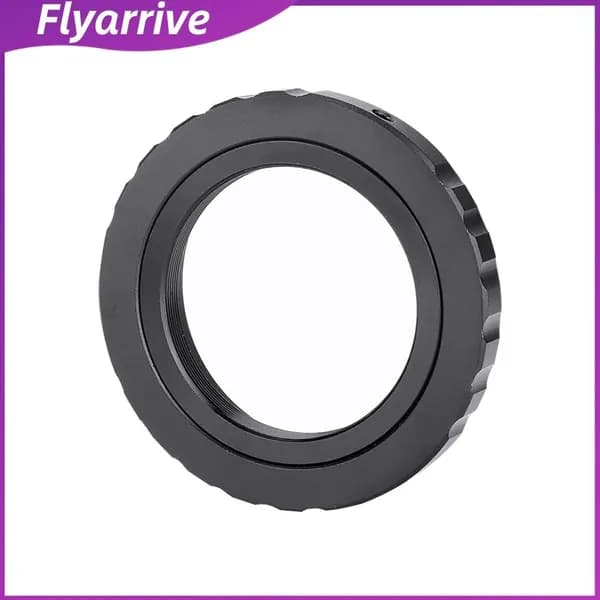 Адаптер объектива T Mount, алюминиевый, для Canon EOS EF DSLR 650D 60D 550D