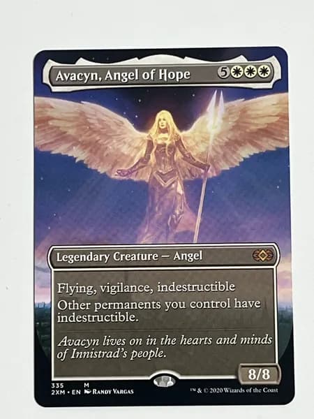 Магия сбора прокси-карт Высококачественные нефольговые карты Avacyn, Angel of Hope 2XM#335