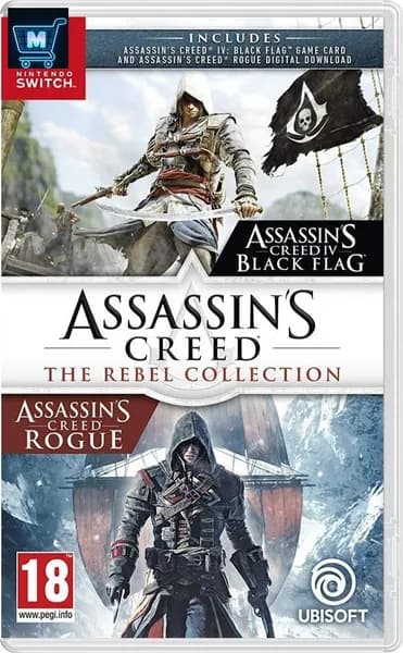 Игра Assassins Creed Мятежники Коллекция (The Rebel Collection) (Nintendo Switch, Русская версия)