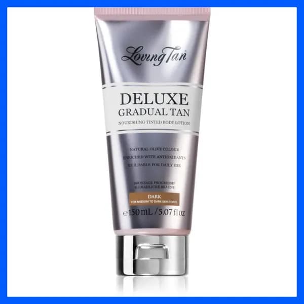 Питательное молочко для тела Loving Tan Deluxe Gradual Tan Оттенок: Dark