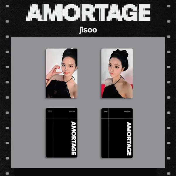 Карточки Blackpink JISOO K-Pop карточки коллекционные Фотокарточки 5.4*8.6cm