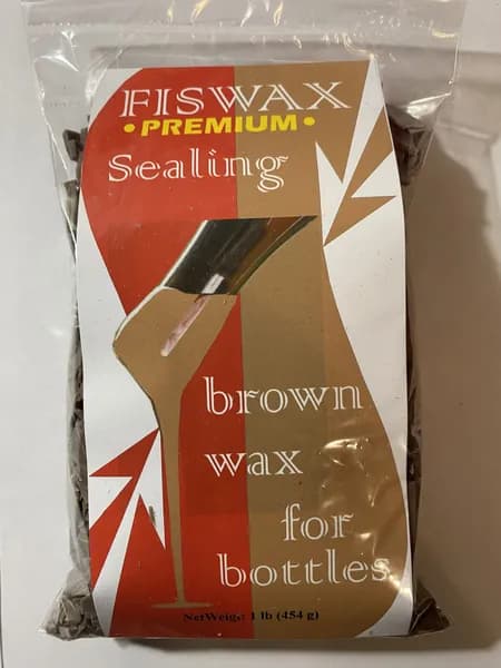 Коричневый укупорочный воск U733 от компании FISWAX (454 гр.)