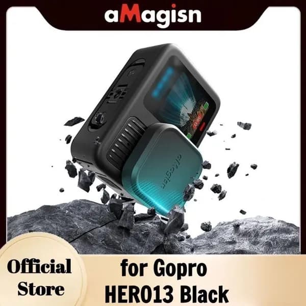 aMagisn Для GoPro Hero 13 Силиконовая крышка объектива, защитная пленка для объектива, аксессуары для спортивной камеры