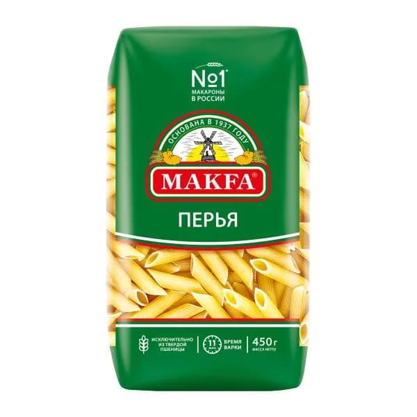 Макароны Makfa Перья 450г