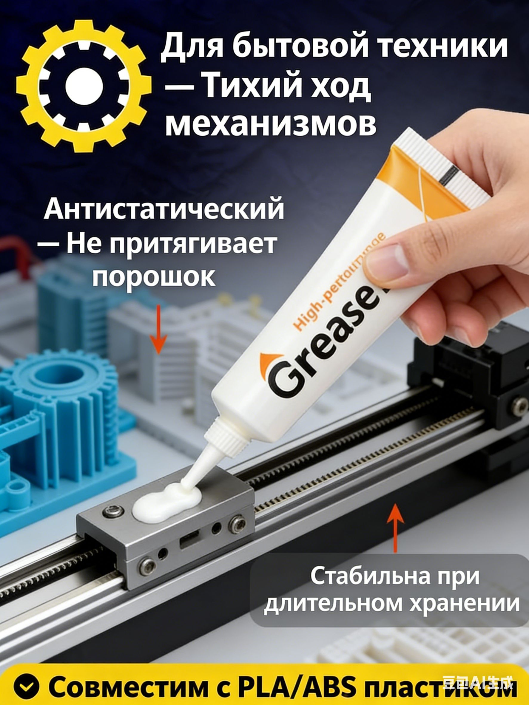 Смазка автомобильная, 10 мл, 1 шт.