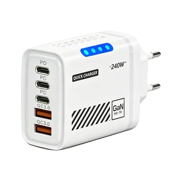 Портатив USB-C-зарядные устройства емкостью до 240 Вт для ноутбуков и планшетов