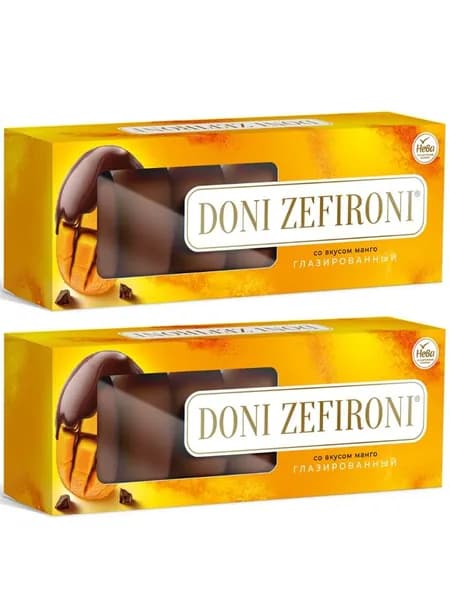 Зефир DONI ZEFIRONI Манго глазированный 210 г 2 шт
