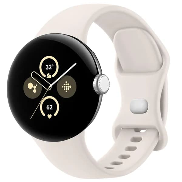 Мягкий силиконовый ремешок для Google Pixel Watch 2/1, ремешок для Pixel Watch 3 41 мм, аксессуары для умных часов