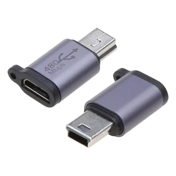 Мини-адаптер Micro USB Type-C мама-разъем USB-переходник для телефона, планшета, камеры, зарядного адаптера