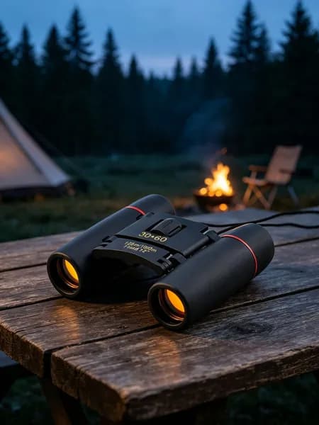 Туристический бинокль миниатюрный компактный 30х60