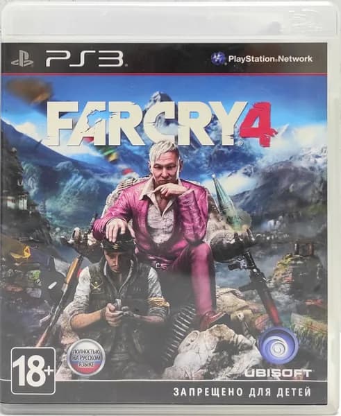 Far Cry 4 Полностью на русском BLES 02012 Видеоигра на диске PS3. Товар уцененный