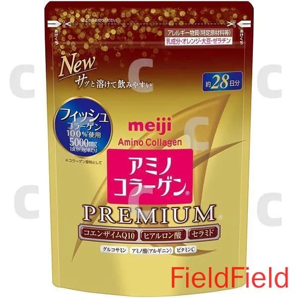 Amino collagen Meiji / Японский коллаген гидролизованный морской с витамином С