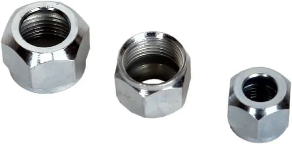 Гайка стальная FLARE 7/8 -14UNF под фитинг 13мм 5/8 №10 (1шт.) TITAN