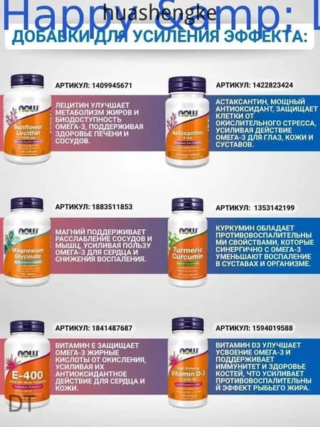 NOW Oмега-3, рыбий жир, 1000 мг, 200 капсул/Omega-3 Fish Oil