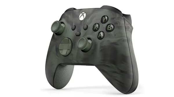 Геймпад для Xbox Series X/S Wireless Controller, A1914, Чёрно-зеленый (Nocturnal Vapor).