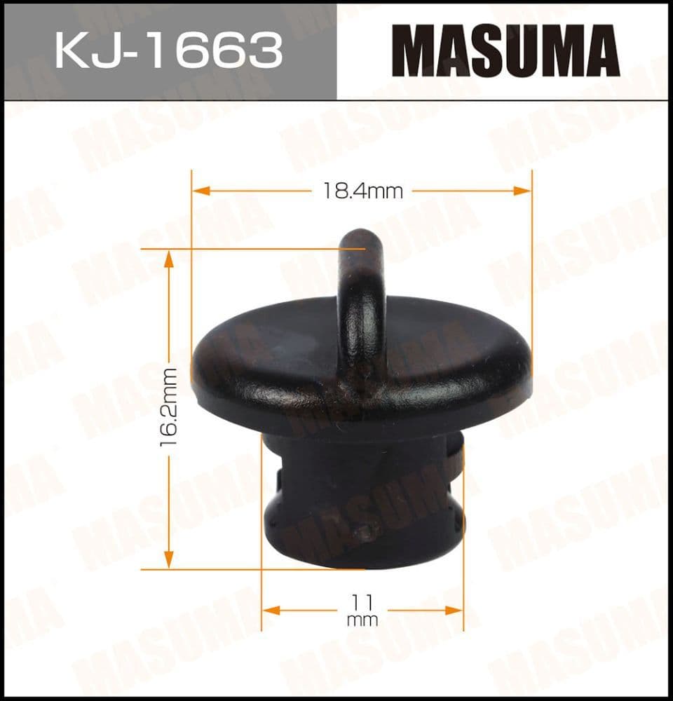 Клипса для Mitsubishi ASX Carisma Colt Galant Lancer Outlander 91> KJ-1663 MASUMA