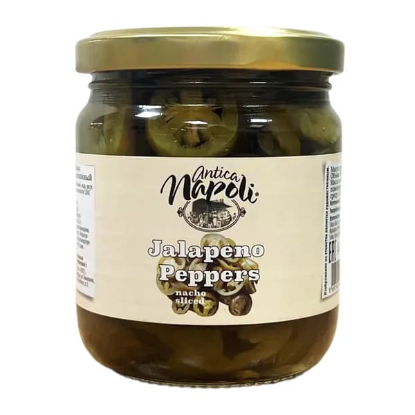 Перец Халапеньо ANTICA NAPOLI резаный маринованный, 190 г