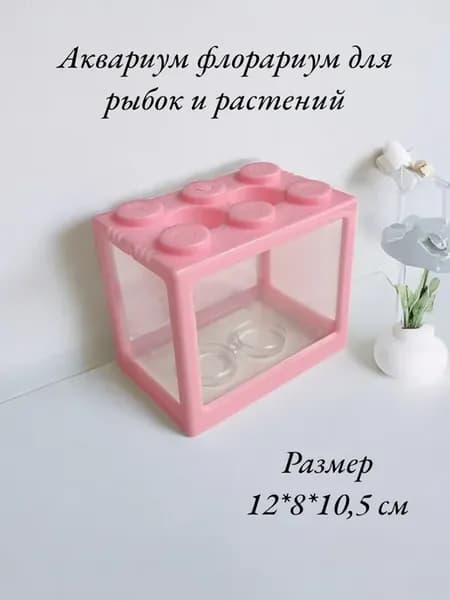 Аквариум для рыбок, флорариум для растений