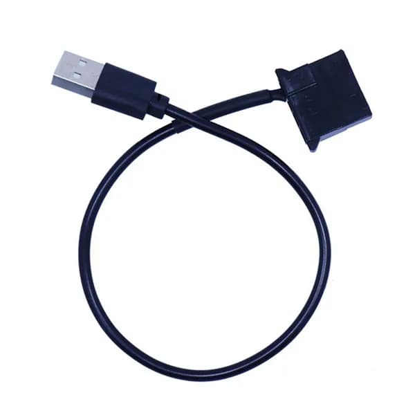 Вентилятор шасси компьютера большой 4Pin к USB