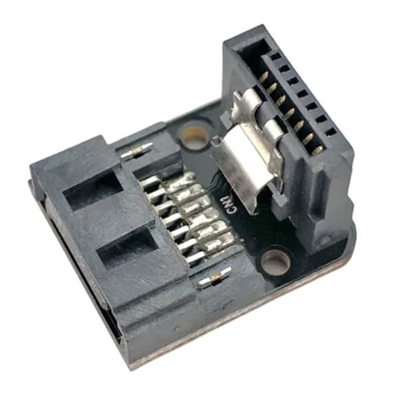 (1 шт.) Разъем SATA 7-pin (гнездо) PH018 для материнской платы - прямое направление