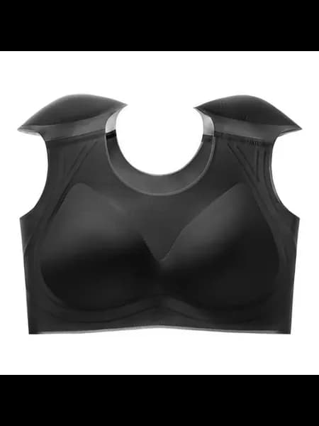 Черные трусики-стринги XXL с прямым вырезом, корсет для корр…