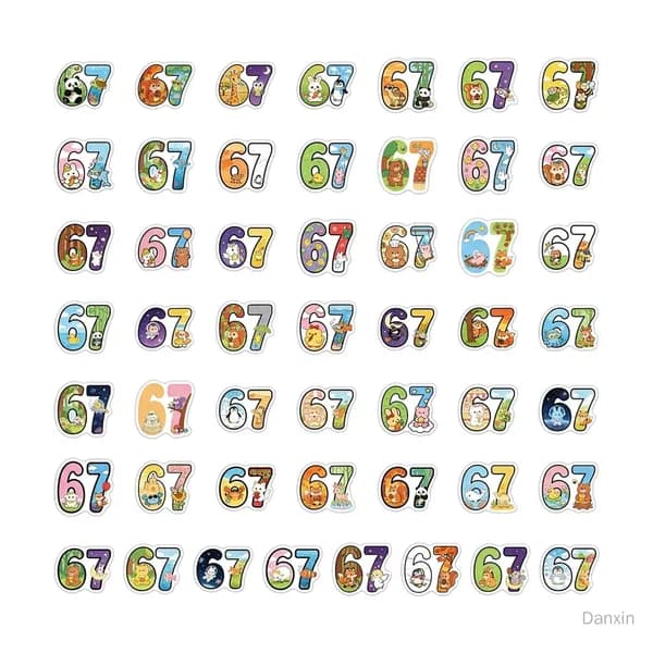 Наклейки, листов: 50
