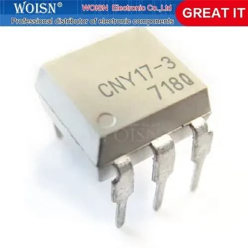 10шт./лот CNY17-3 CNY17 DIP-6 Интегральная схема