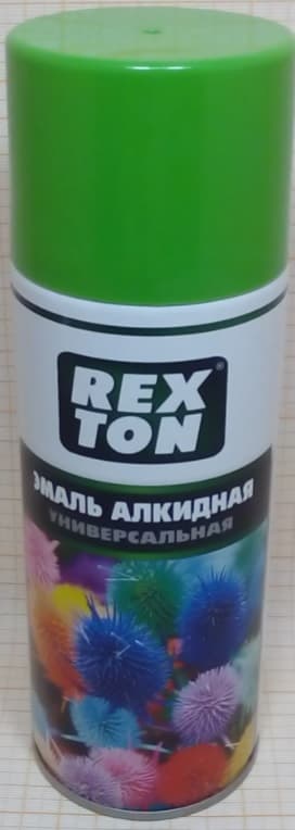 REXTON Краска автомобильная, цвет: светло-зеленый, 520 мл