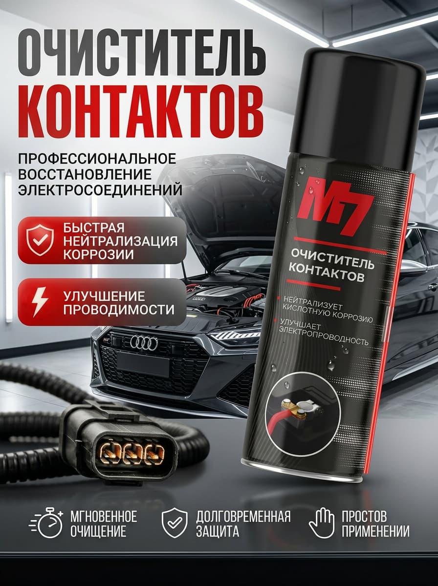 Очиститель контактов M7 смазка для контактов 335 мл