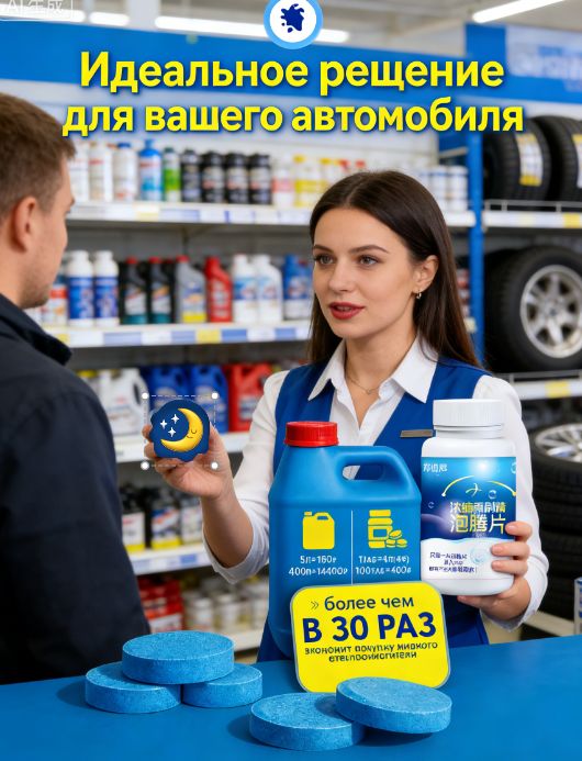 Антидождь Таблетки, 100 мл, 99 шт.