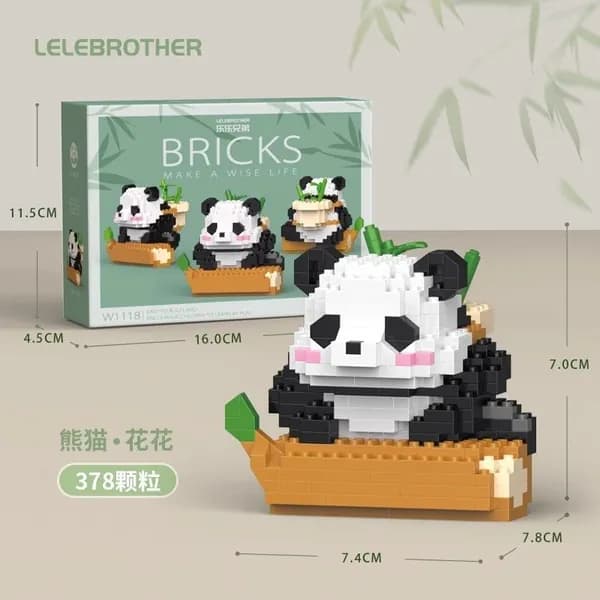 Конструктор, совместимый с Lego, из микрозернистых кубиков, мультяшные персонажи (популярные игрушки), развивающая игрушка для детей, сборная фигурка, подарок на День защиты детей (1 июня)
