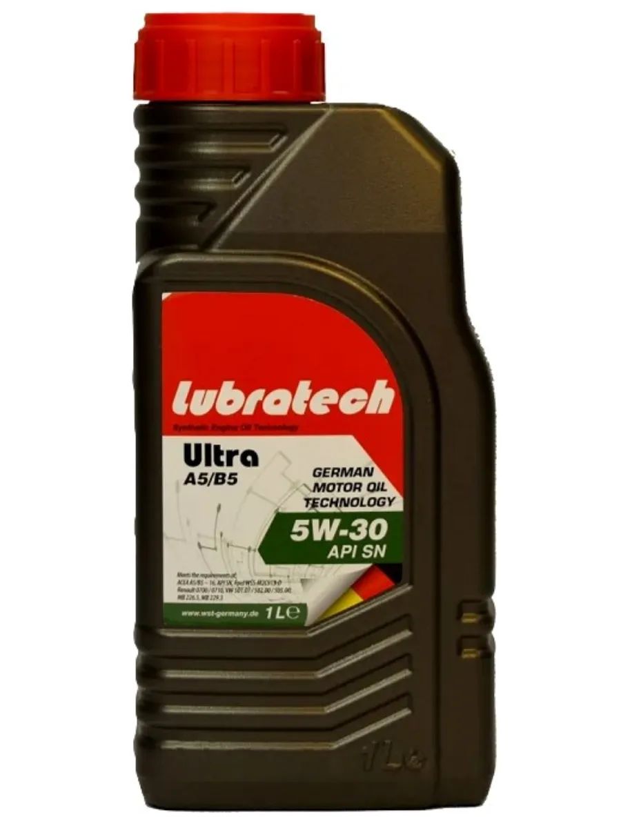 Lubratech ULTRA A5/B5 5W-30 Масло моторное, Синтетическое, 1 л