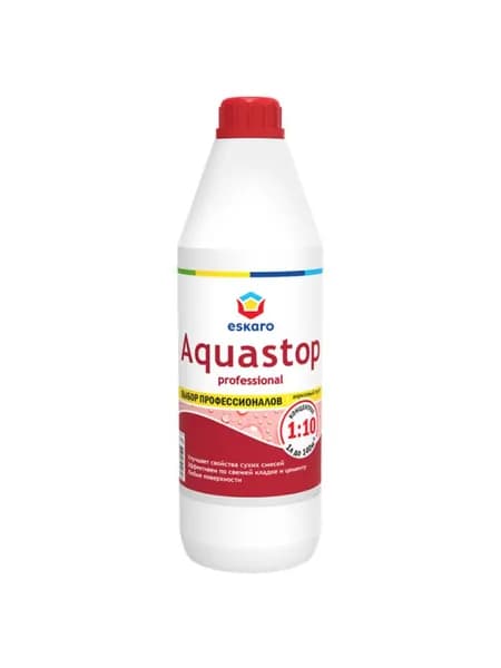 Грунт влагоизолятор Eskaro Aquastop Prof концентрат 1л