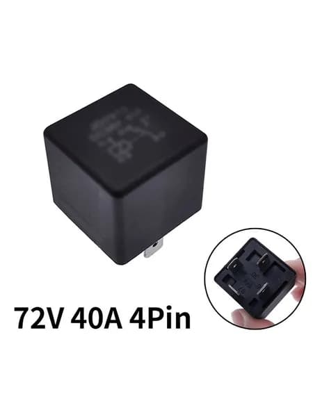 Автомобильное реле JD2912 36VDC, 40A, 4-контактное, для переделки фар, сигнала и кондиционера