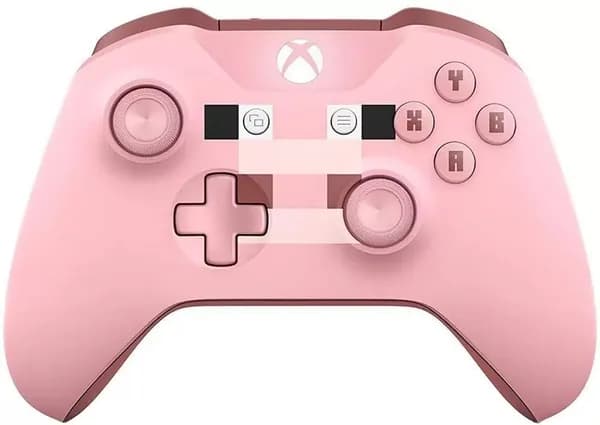 Геймпад беспроводной для Xbox One / Series S X Wireless Controller Minecraft Pig (OEM)