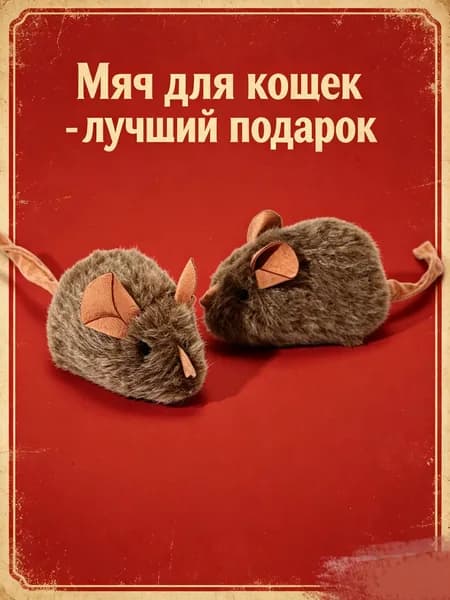 Игрушки для кошек (2 шт.)