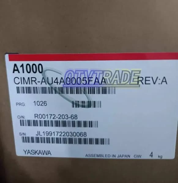 Модуль YASKAWA A1000 AC Drive CIMR-AU4A0005FAA Frequency converter
