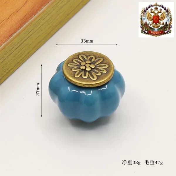 Декор для мебели 2.7х3.3 см, 1 шт.